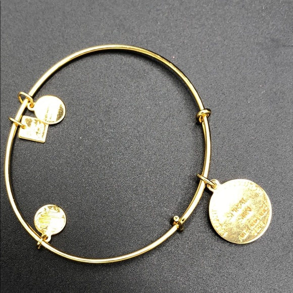 Alex and Ani Womens Spiral Sun Expandable Bracelet - Picture 3 of 4
